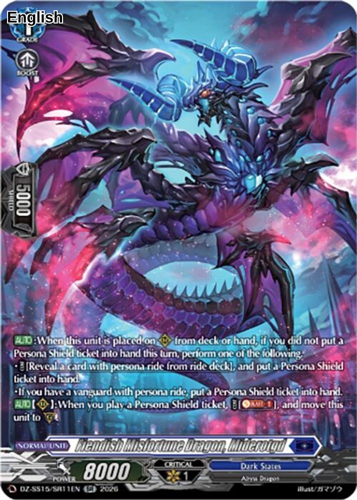 Fiendish Misfortune Dragon, Miderotgd (SR)