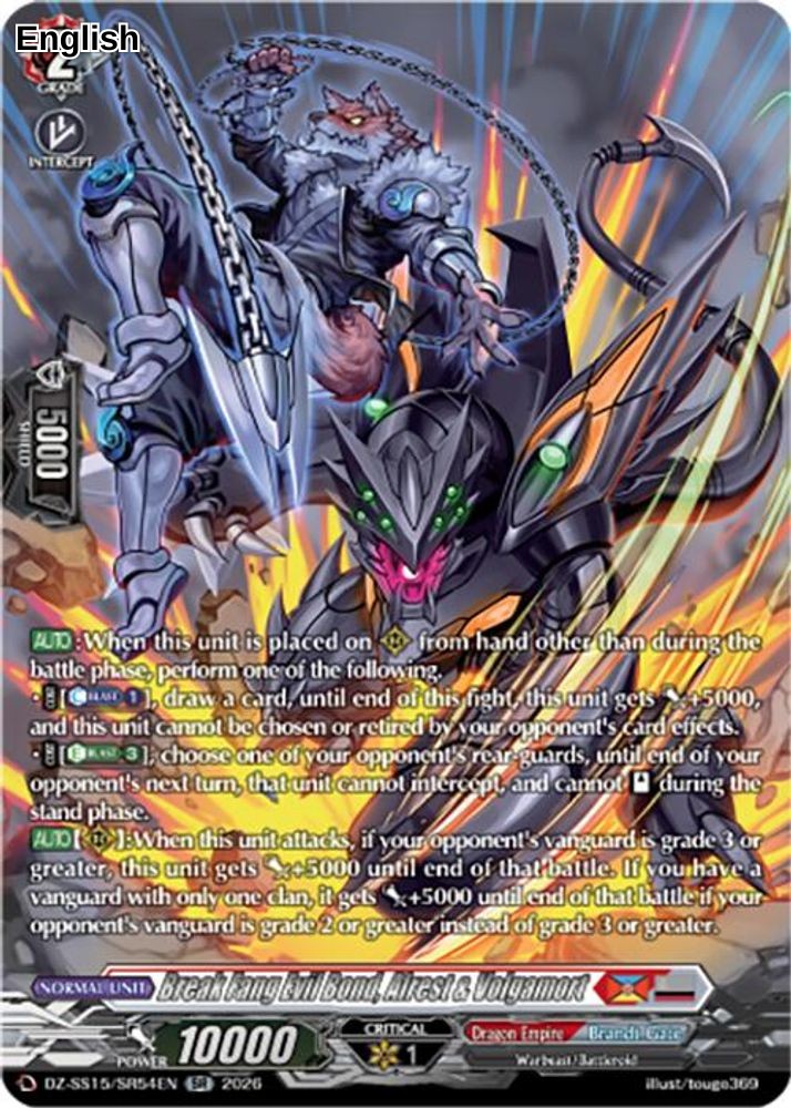Break Fang Evil Bond, Alrest & Volgamort (SR)