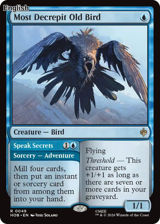 (Preorder) Most Decrepit Old Bird [HOB - 49] The Hobbit