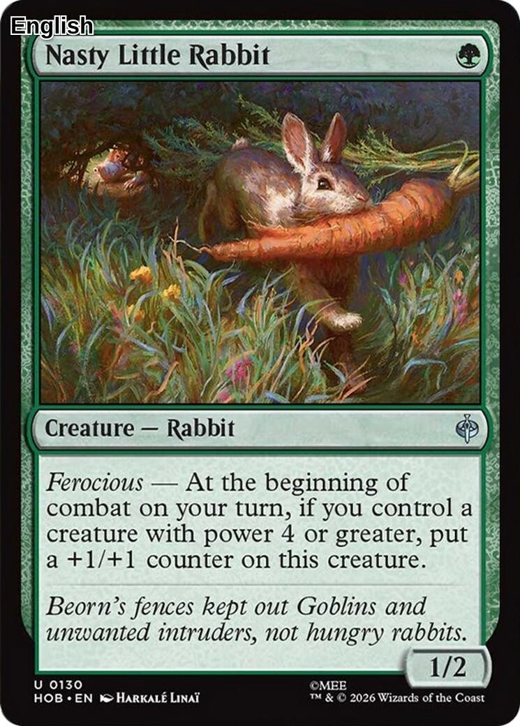 (Preorder) Nasty Little Rabbit [HOB - 130] The Hobbit