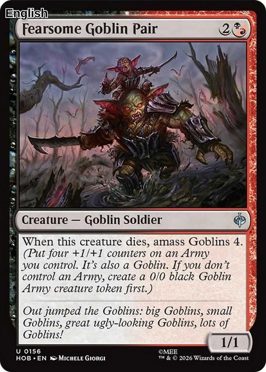 (Preorder) Fearsome Goblin Pair [HOB - 156] The Hobbit