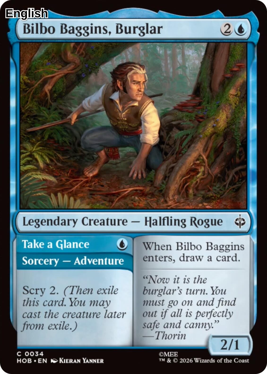(Preorder) Bilbo Baggins, Burglar [HOB - 34] The Hobbit