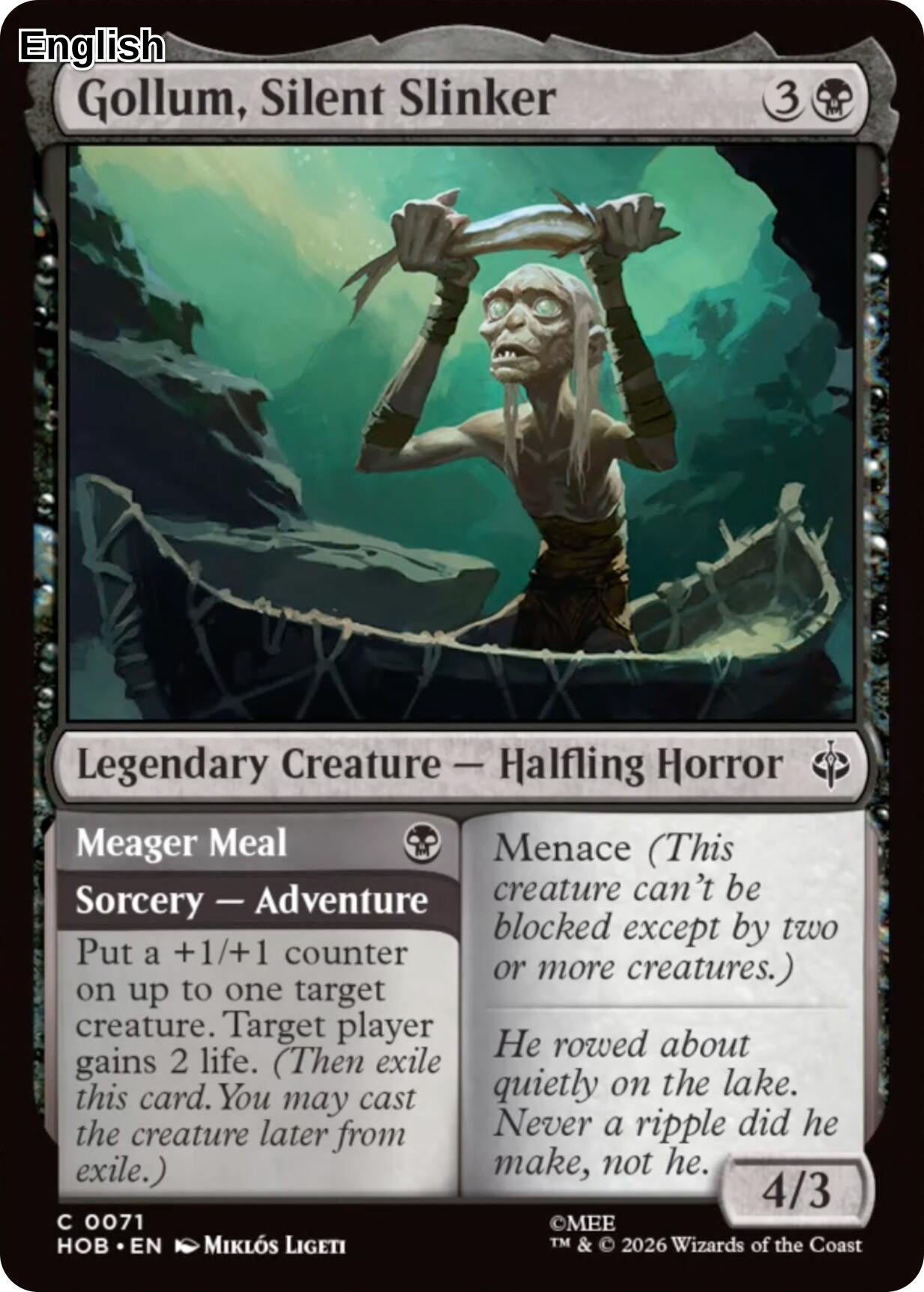 (Preorder) Gollum, Silent Slinker [HOB - 71] The Hobbit