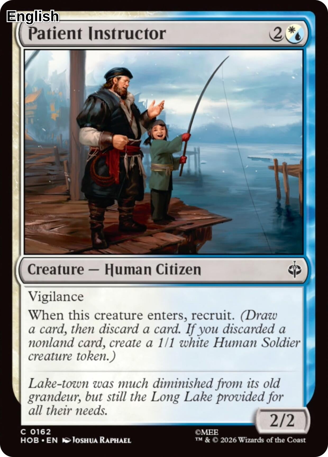 (Preorder) Patient Instructor [HOB - 162] The Hobbit