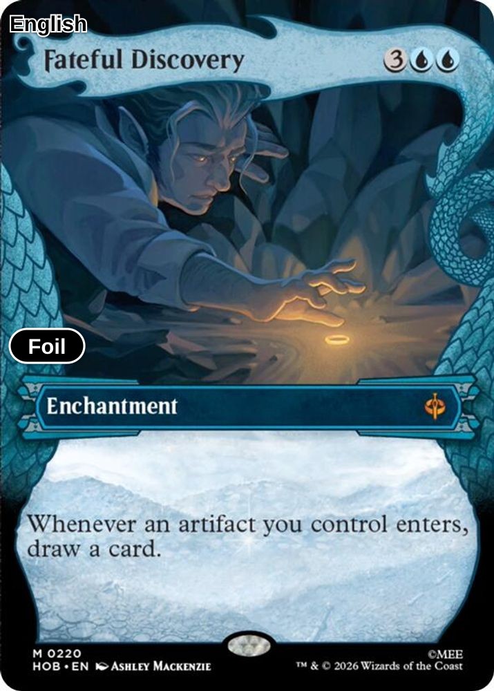 Fateful Discovery (Showcase) [HOB - 220] M The Hobbit - Foil