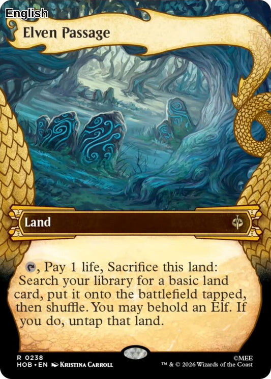 (Preorder) Elven Passage (Showcase) [HOB - 238] The Hobbit
