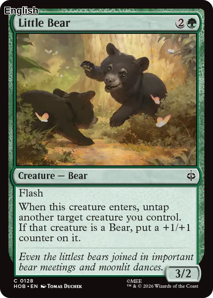(Preorder) Little Bear [HOB - 128] The Hobbit