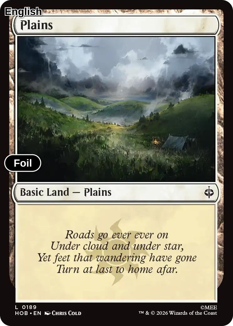 Plains (0189) [HOB - 189] L The Hobbit - Foil