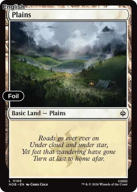Plains (0189) [HOB - 189] L The Hobbit - Foil