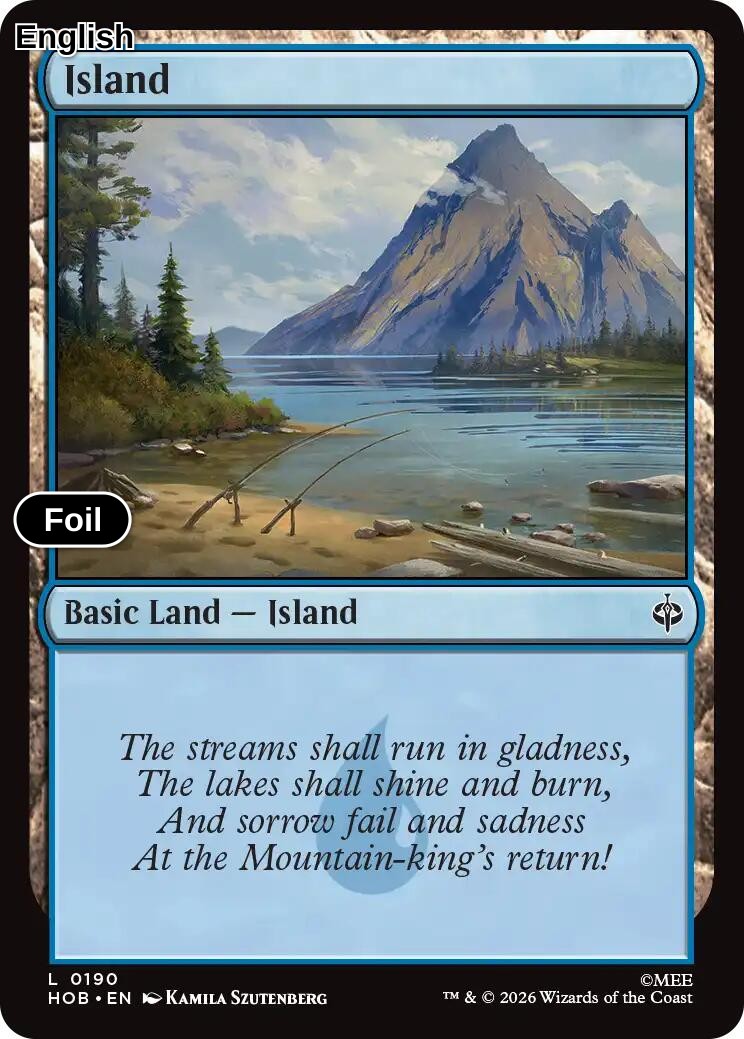 Island (0190) [HOB - 190] L The Hobbit - Foil