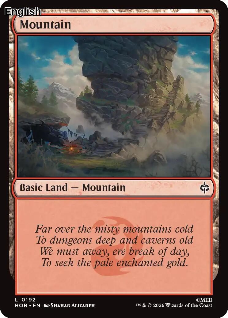 Mountain (0192) [HOB - 192] L The Hobbit
