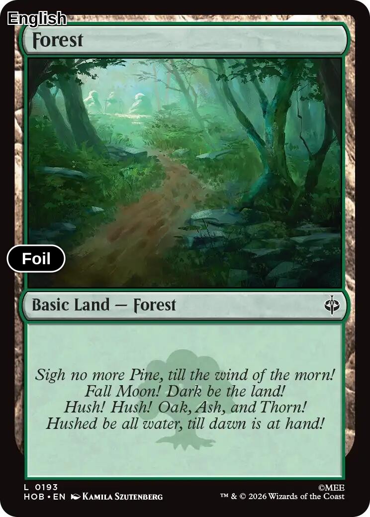 Forest (0193) [HOB - 193] L The Hobbit - Foil