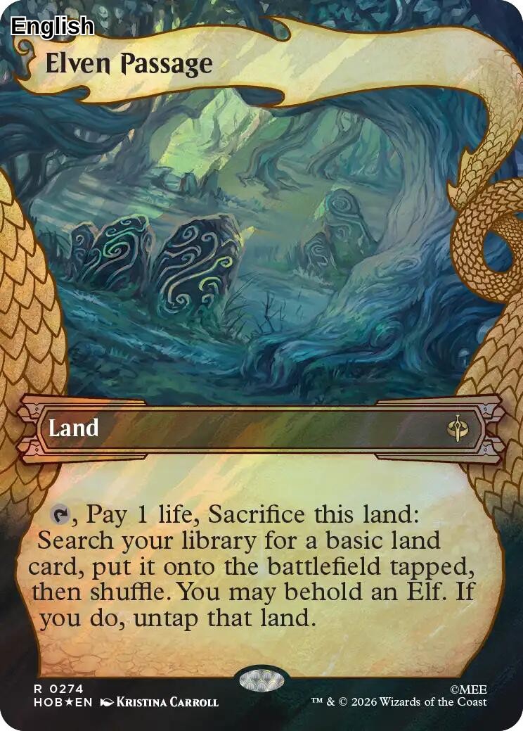 Elven Passage (Showcase) (Surge Foil)