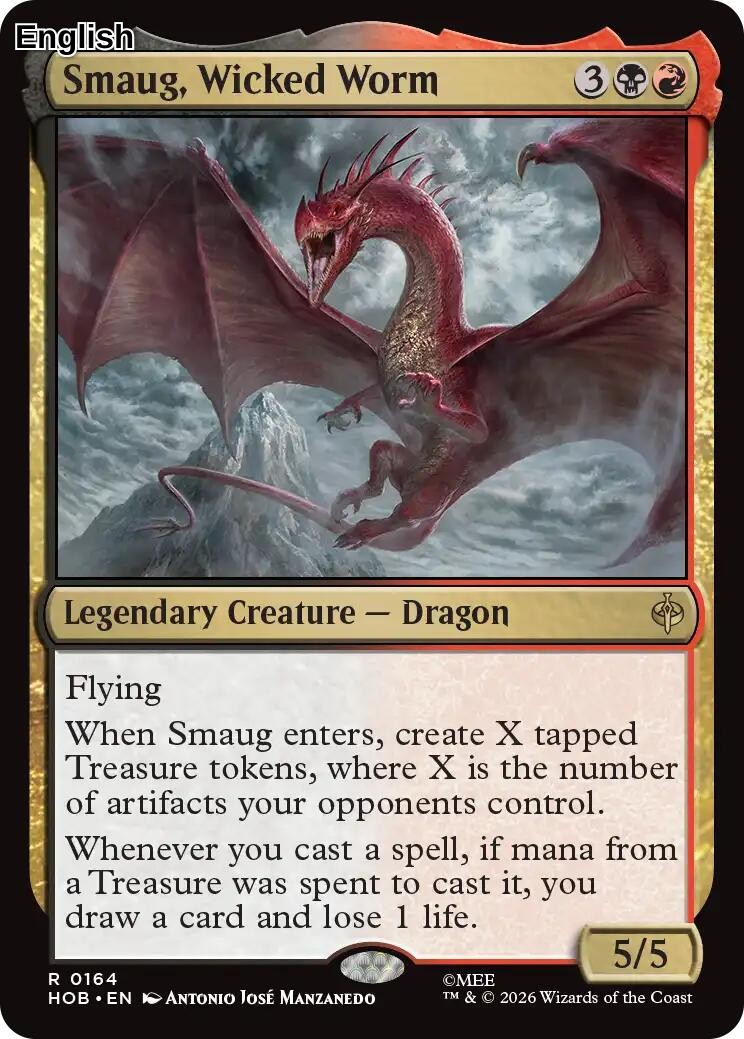 (Preorder) Smaug, Wicked Worm [HOB - 164] The Hobbit