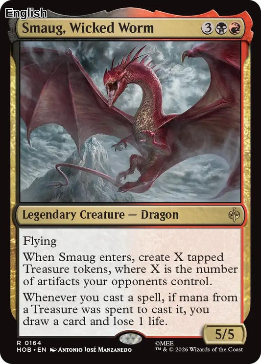 (Preorder) Smaug, Wicked Worm [HOB - 164] The Hobbit