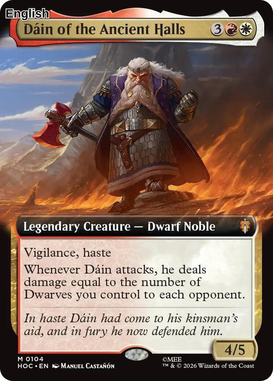 Dain of the Ancient Halls (Extended Art)