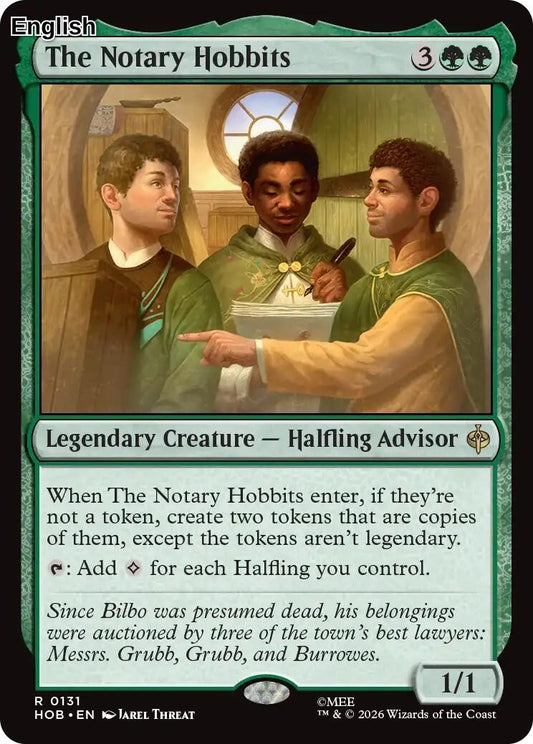 (Preorder) The Notary Hobbits [HOB] The Hobbit