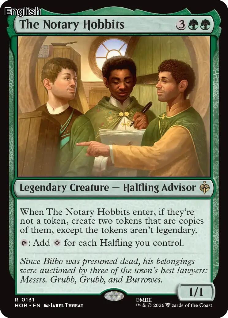 (Preorder) The Notary Hobbits [HOB] The Hobbit
