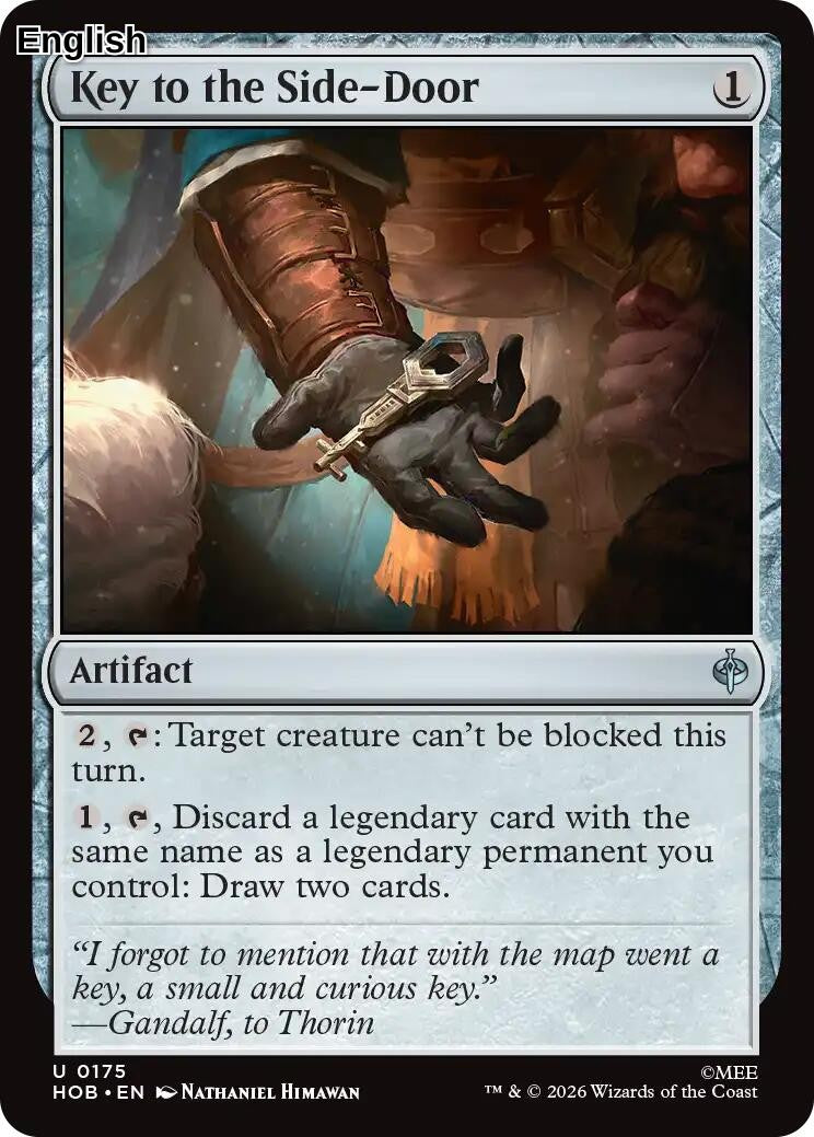 (Preorder) Key to the Side-Door [HOB] The Hobbit