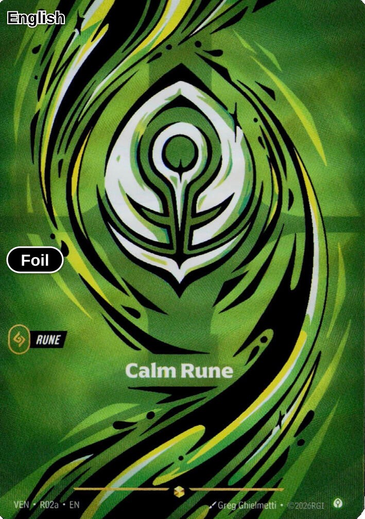 Calm Rune (R02a)