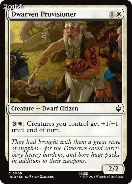 (Preorder) Dwarven Provisioner [HOB] The Hobbit