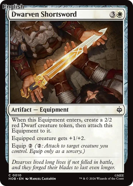 (Preorder) Dwarven Shortsword [HOB] The Hobbit
