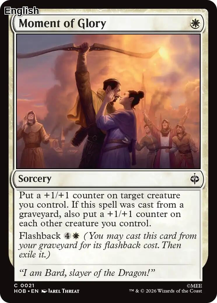 (Preorder) Moment of Glory [HOB] The Hobbit