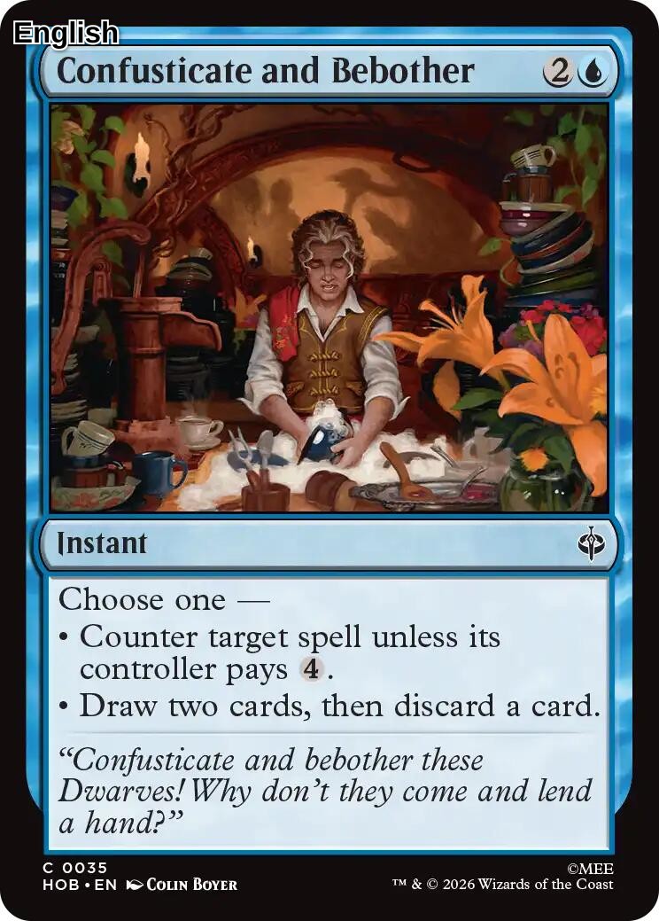 (Preorder) Confusticate and Bebother [HOB] The Hobbit