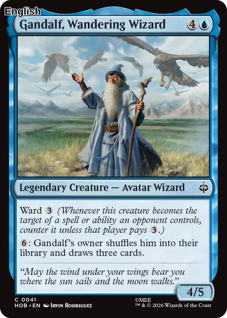 (Preorder) Gandalf, Wandering Wizard [HOB] The Hobbit