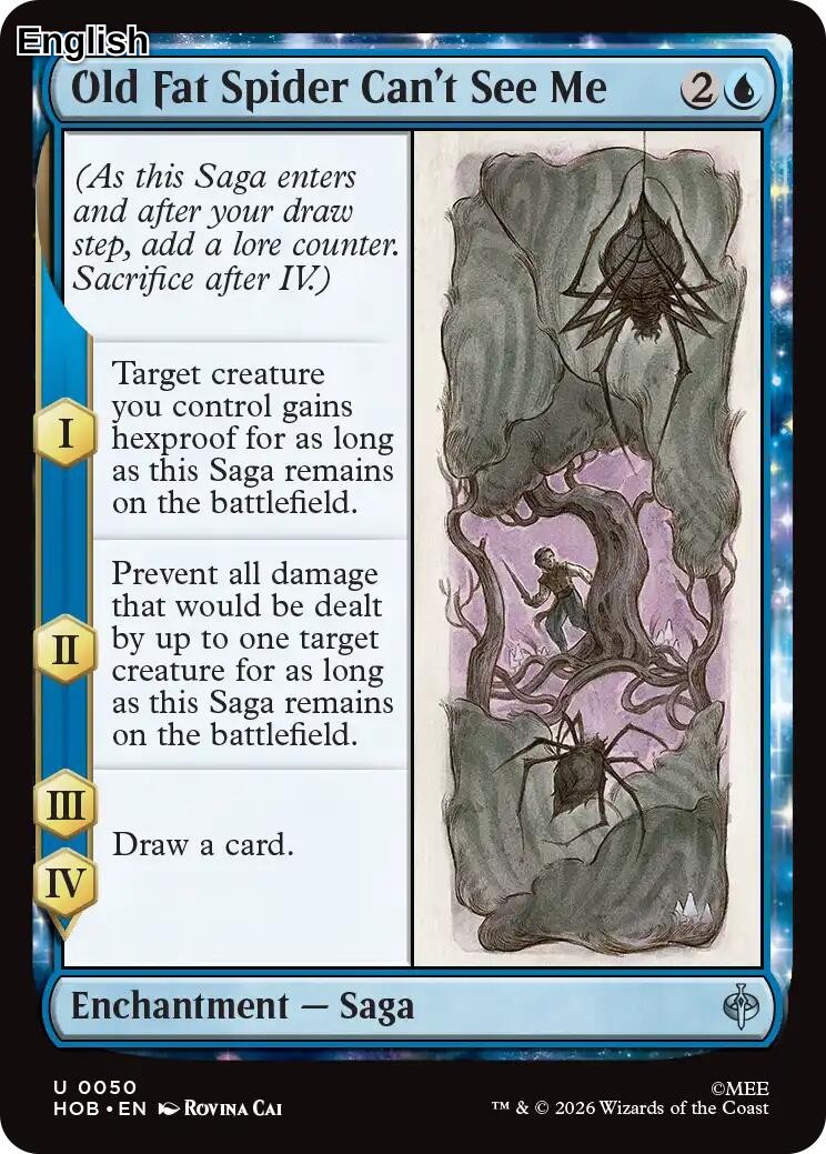 (Preorder) Old Fat Spider Can't See Me [HOB] The Hobbit
