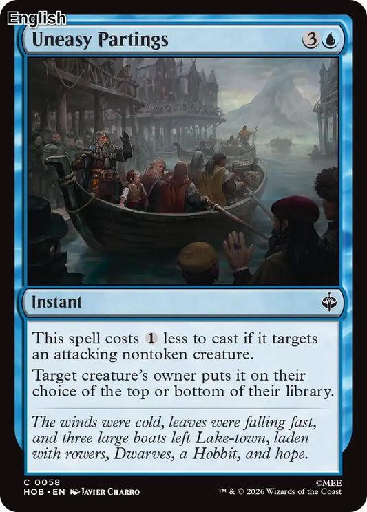 (Preorder) Uneasy Partings [HOB] The Hobbit