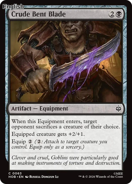 (Preorder) Crude Bent Blade [HOB] The Hobbit