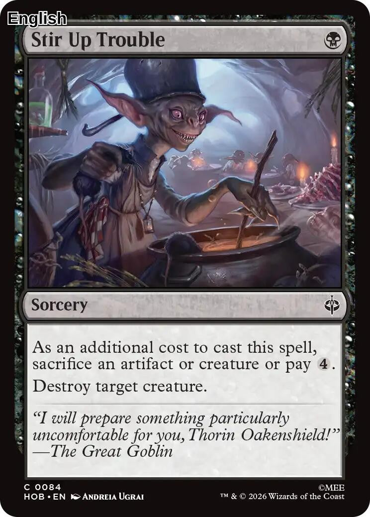 (Preorder) Stir Up Trouble [HOB] The Hobbit