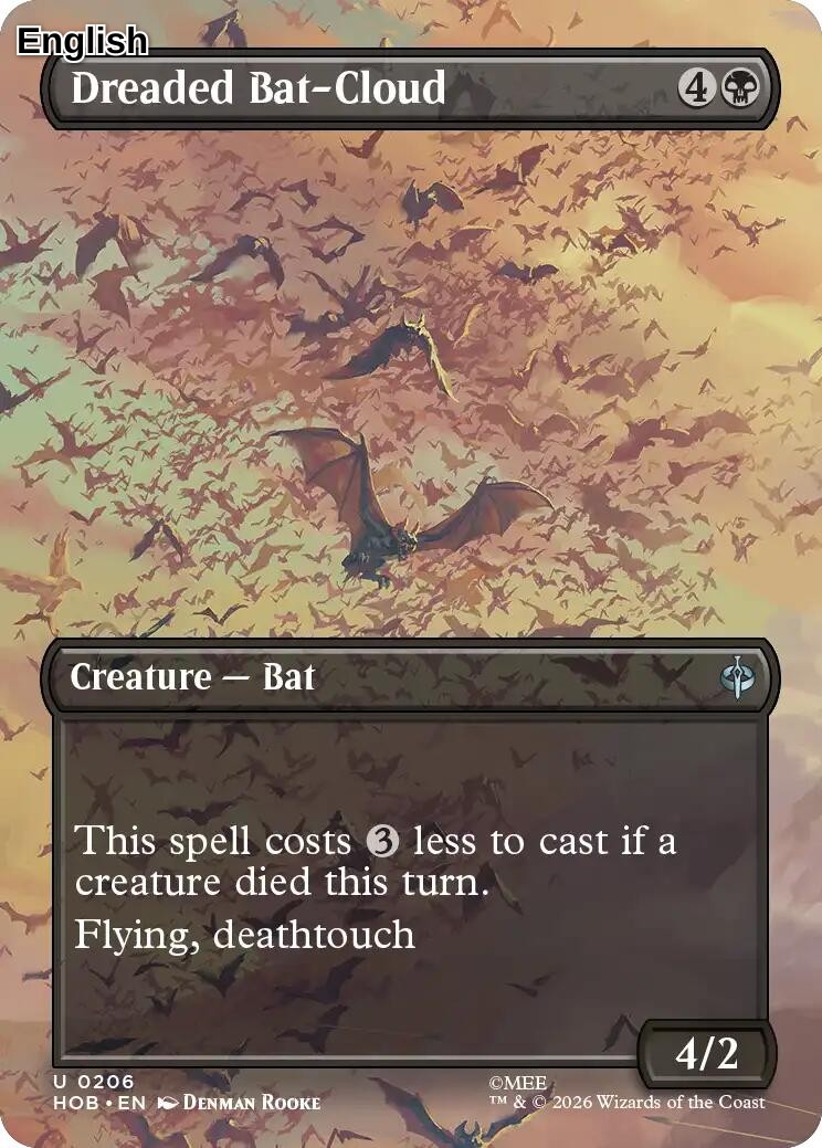 (Preorder) Dreaded Bat-Cloud (Borderless) [HOB] The Hobbit