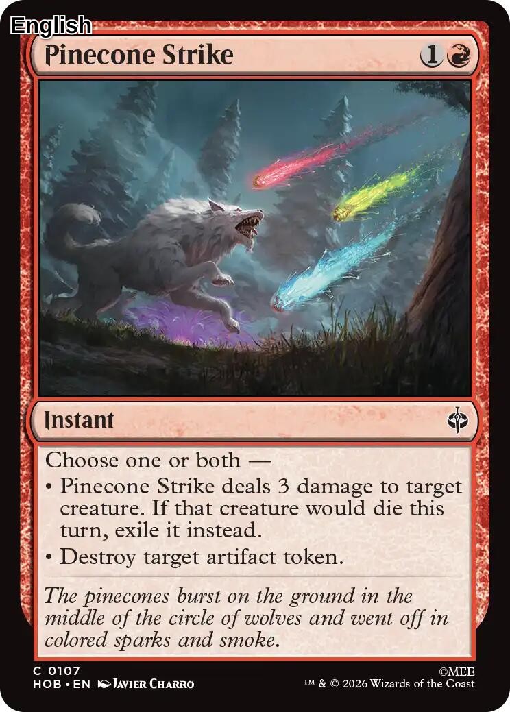 (Preorder) Pinecone Strike [HOB] The Hobbit