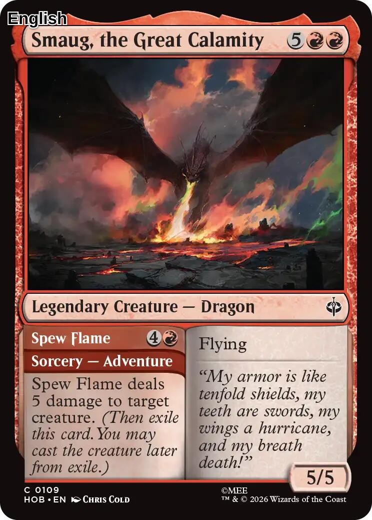 (Preorder) Smaug, the Great Calamity [HOB] The Hobbit