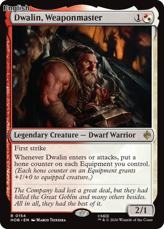 (Preorder) Dwalin, Weaponmaster [HOB] The Hobbit