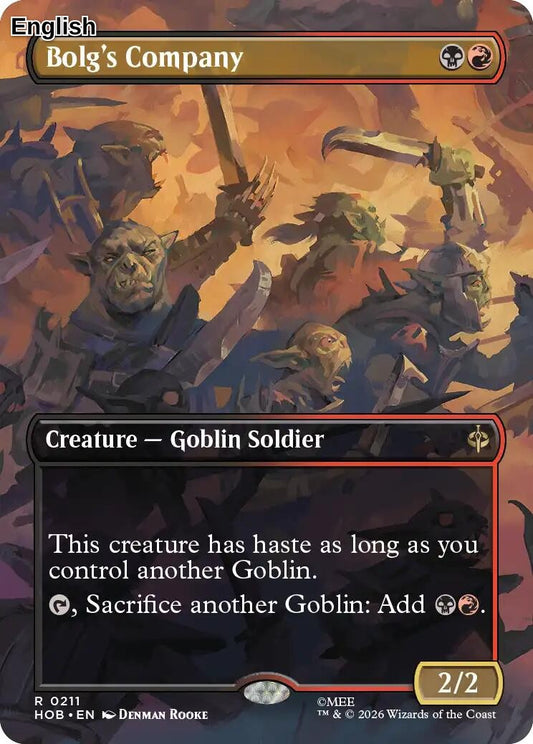 (Preorder) Bolg's Company (Borderless) [HOB] The Hobbit