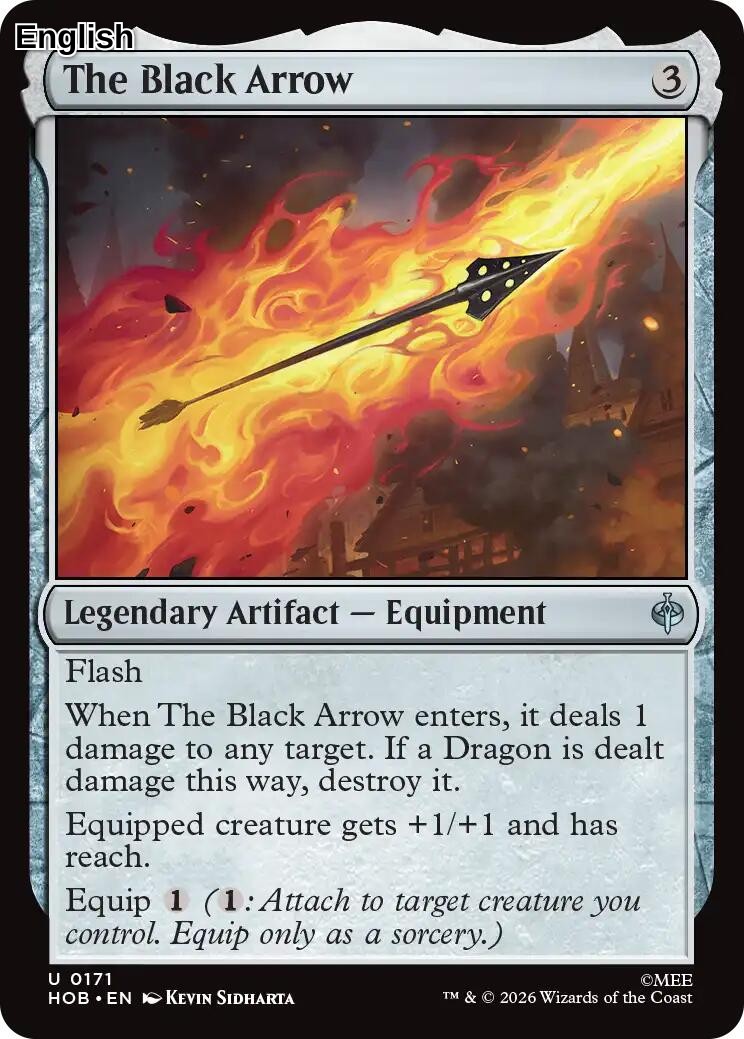 (Preorder) The Black Arrow [HOB] The Hobbit