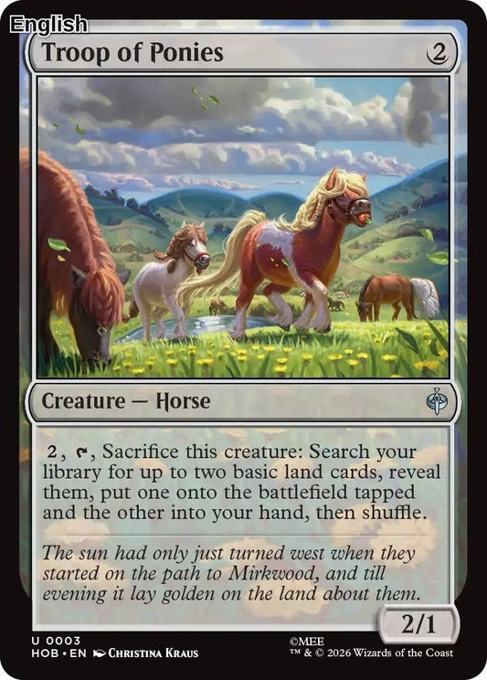 (Preorder) Troop of Ponies [HOB] The Hobbit