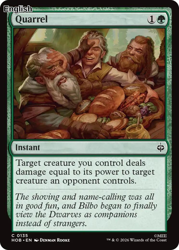 (Preorder) Quarrel [HOB] The Hobbit