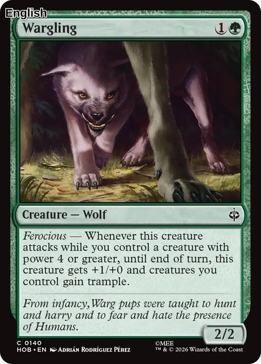 (Preorder) Wargling [HOB] The Hobbit