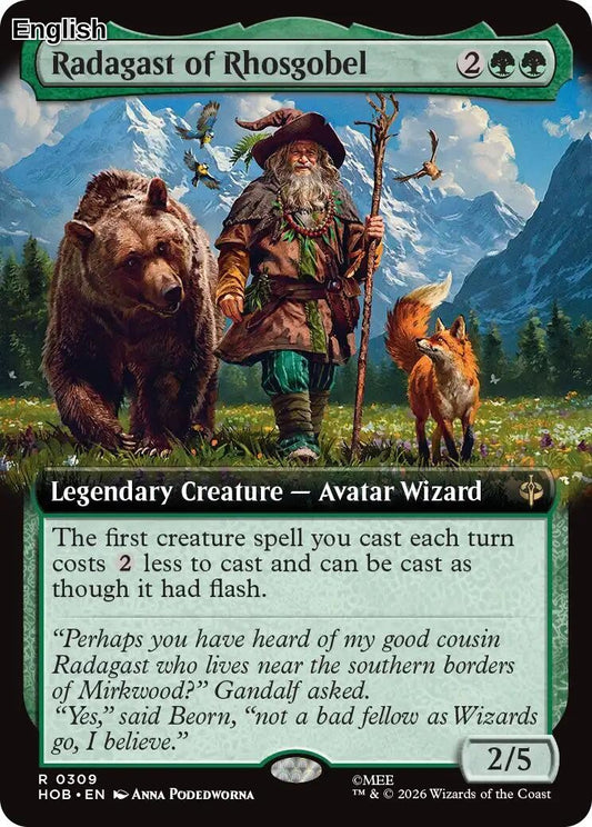 (Preorder) Radagast of Rhosgobel (Extended Art) [HOB] The Hobbit