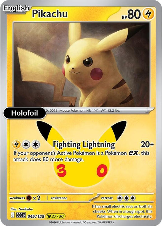 Pikachu - 049/128