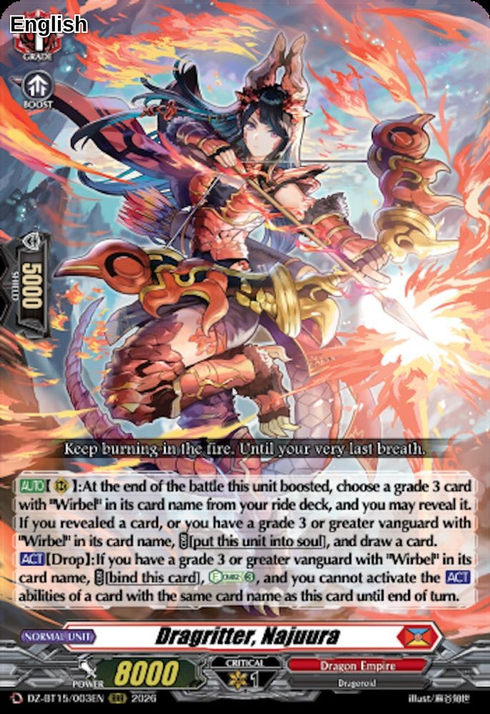 Dragritter, Najuura
