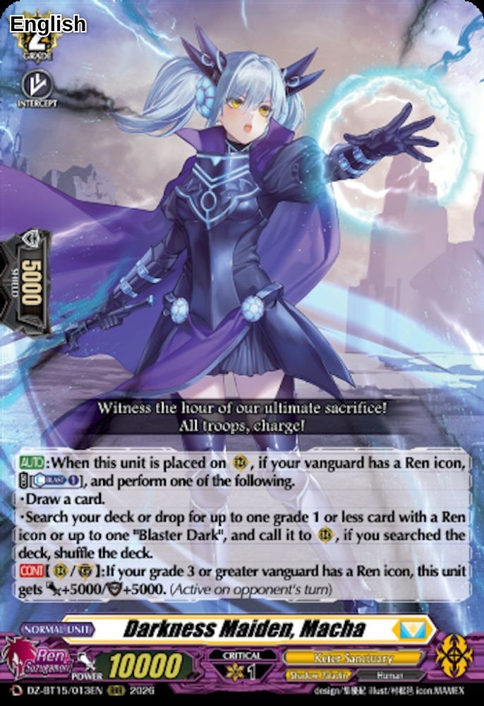 Darkness Maiden, Macha