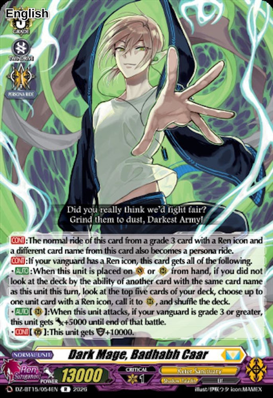 Dark Mage, Badhabh Caar