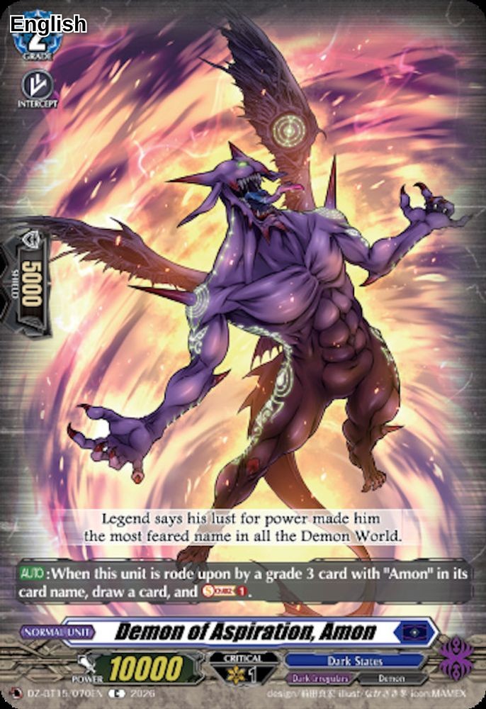 Demon of Aspiration, Amon