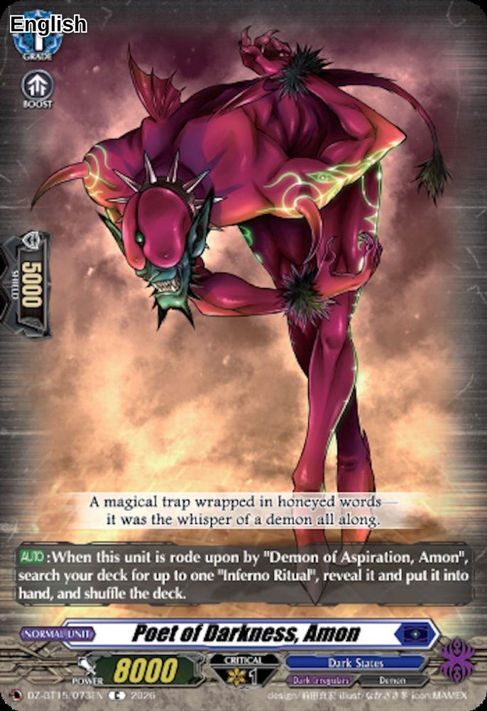 Poet of Darkness, Amon