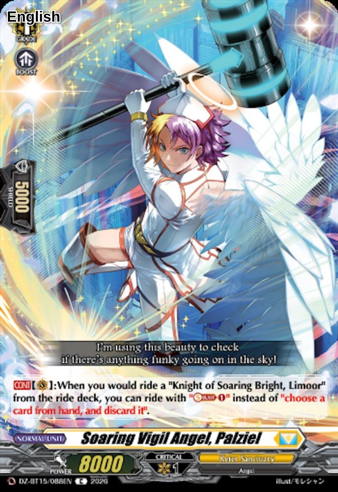 Soaring Vigil Angel, Palziel